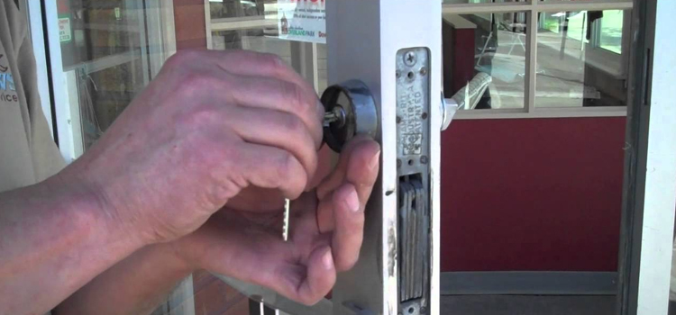 commercial door lock repair Wilton